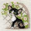 Cornish Rex Kitten Counted Cross Stitch Kit by Riolis