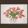 Tulips Counted Cross Stitch Kit by Permin