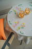 Easter Rabbits Embroidery Table Cloth by Vervaco