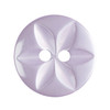 1 Button Light Lilac 14mm ABC Buttons