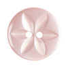 1 Buttons Star 16mm Pale Pink