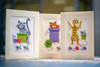 Counted Cross Stitch Greeting Card Kit: Playful Cats: Set of 3 by Vervaco