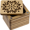 Light Wooden Storage Box for Handcrafts