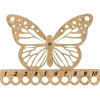 Butterfly Thread Organizer - Wooden Floss Organizer