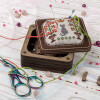 Cat Pin Cushion Kit - Needlecraft Storage Box