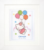 Hello Kitty Cross Stitch Kit birth Sampler by Vervaco