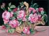 Le Panier de roses two Tapestry Canvas