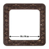 Magnetic Wooden Cross Stitch Hoop 10cm x 10cm aperture