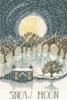 Snow Moon Counted Cross Stitch Kit by Bothy Threads