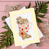 Hammy Anniversary Counted Cross Stitch Card Kit by Bothy Threads