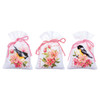 Counted Cross Stitch Kit: Gift Bags: Birds and Blossoms: Set of 3 by Vervaco