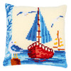 Sailboat Chunky Cross Stitch Kit by Vervaco