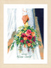 Bridal Bouquet Counted Cross Stitch Kit by Vervaco