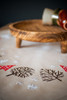 Modern Christmas Designs Tablecloth Embroidery Kit by Vervaco