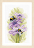 Dancing Bees (Aida) Counted Cross Stitch Kit by Lanarte
