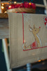 Reindeer in Christmas Spirit Table Runner Embroidery Kit by Vervaco