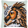 Owl Cross Stitch Cushion Kit by Vervaco