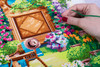  Extra Large: Country Garden Counted Cross Stitch Kit By Trimits