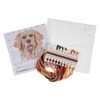 Mini golden Retriever Cross Stitch Kit by Trimits