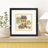 Yellow House Cross Stitch Kit by Dimensions