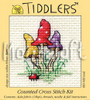 Toadstool Tiddler Cross Stitch Kit by Mouseloft