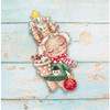 Christmas Rabbit Ornament Cross Stitch Kit by Letistitch