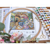 Home Library Counted Cross Stitch Kit by Letistitch