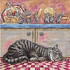 When the Cat Sleeps Counted Cross Stitch Kit by Letistitch