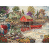 Quiet Cove Counted Cross Stitch Kit by Letistitch