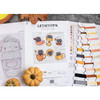 Pumpkin Cup Kitties Counted Cross Stitch Kit by Letistitch