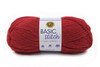 3 x 100g Lion Brand Yarn Basic Stitch Anti Pilling - Red Heather Yarn 