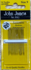 John James Milliners Needles size 9 - pack of 16