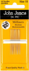 John James Milliners Needles size 11 - pack of 10