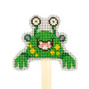Hop Mini Monster Gus Little Stitches Cross Stitch Kit by Kate Hadfield 