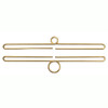 Oslo Bellpull Pair 14cm Bell Pull Hangers Kit by Permin