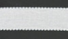 1 off cut of 14 Count Aida Band with Silver Edging. 40cm x 5cm
