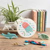 Under the Sea Collection Jellyfish Cross Stitch Kit by Anchor