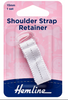 Shoulder Strap Retainer 15mm in White by Hemline