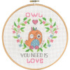 Owl you Need Counted Cross Stitch Kit by Permin