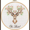 Deer Counted Cross Stitch Kit By Permin