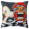 A Very Old Story Chunky Cross Stitch Cushion Kit by Collection D'Art