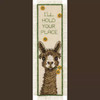 I'll Hold Your Place Bookmark Counted Cross Stitch Kit by Permin