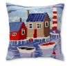 Serene Harbour Chunky ross Stitch Kit by Collection D' Art