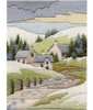 Winter Cottage Long Stitch Kit