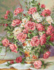 Posies for the Princess Counted Cross Stitch Kit by Luca S