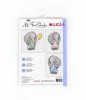 Elephants Cross Stitch Kit for Beginners - My First Embroidery by Luca-S
