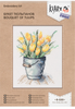 Bouquet of tulips Counted Cross Stitch Kit by Klart