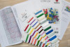 Spring Flowers Counted Cross Stitch Kit by Luca-S