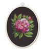 Peter Brand Peony Cross Stitch Kit with Hoop by Luca-S