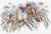 Field Sparrows Cross Stitch Kit by Hobby Jobby